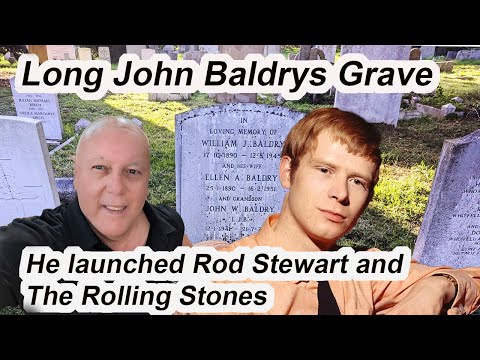 Long John Baldrys Grave. Famous Celebrity Final Resting Places.