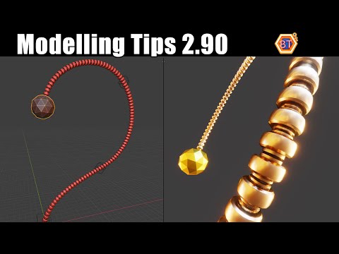Modelling Tips in Blender 2.90