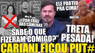 CARIANI FICOU PUT# COM A DONA DA MAX E DECIDIU EXPOR TUDO AO VIVO? TRETA ENTRE ATLETA E COMENTARISTA