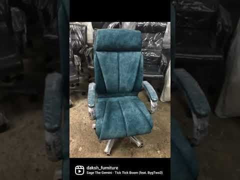 Brown mid back leatherette md chair, for office, size: stand...