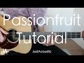 How To Play: Passionfruit - Drake (Guitar Tutorial Lesson)