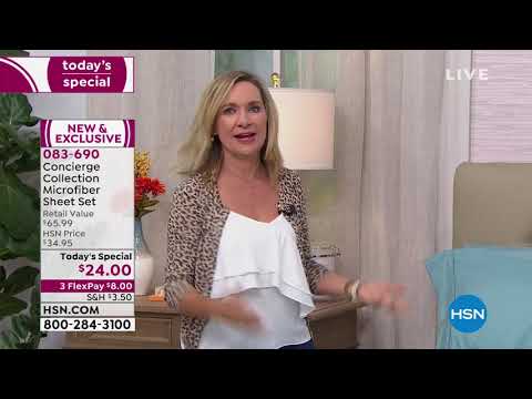 HSN | Bedding Essentials 08.20.2019 - 07 PM