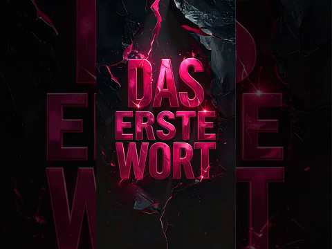 💡 Selbst das NICHTS hat ein Wort: Eine Welt aus Buchstaben und Verursachung F.G. Stier