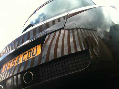 225 meg with through pipe exhaust