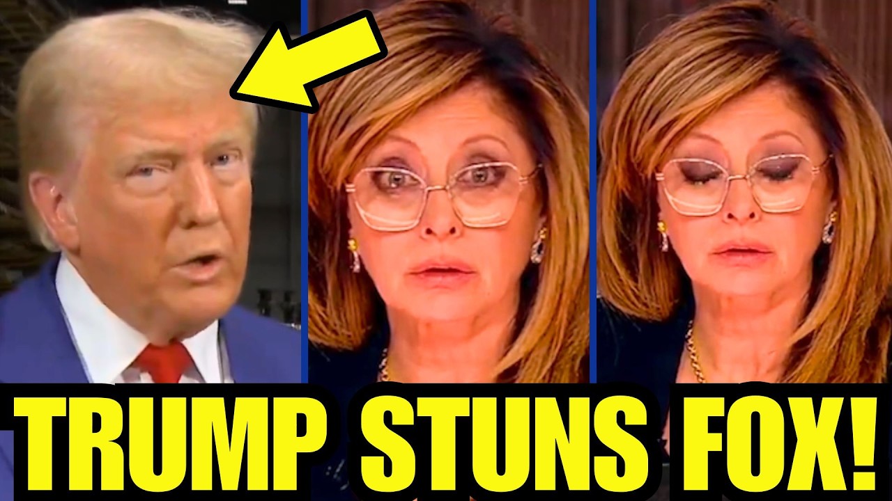 Watch Trump make MAGA Fox host VISIBLY DIE INSIDE