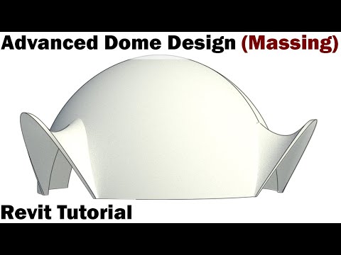 Revit Tutorial - Advanced Dome Design (Massing)