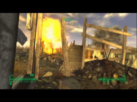 Fallout New Vegas | How To Get Into Nellis Air Force Base Walkthrough