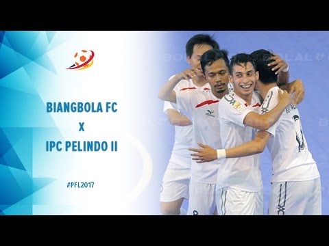 Biangbola FC Bogor Vs IPC Pelindo II Jakarta - Highlight Pro Futsal League 2017