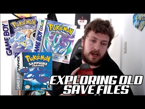 EXPLORING OLD SAVES FILES!!