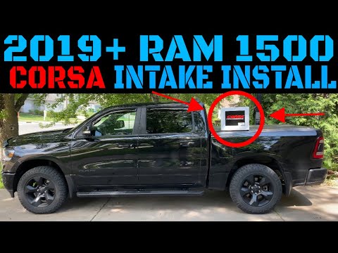 Ram 1500 Corsa Cold Air Intake Install (2019+)
