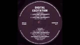 Digital Excitation - Lifetime Warranty (Sax Anthem Mix) (A2)