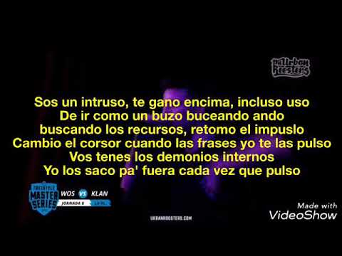 WOS VS KLAN subtitulado