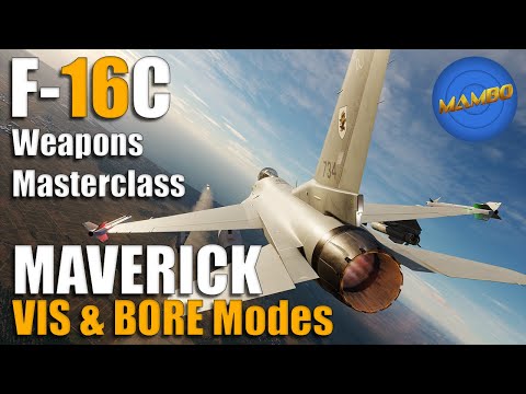 F-16 Weapons Masterclass Ep. 9 - Maverick VIS & BORE Modes | DCS: World