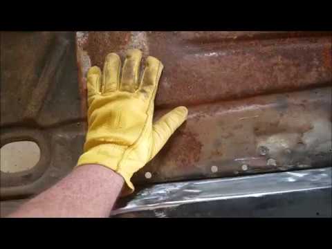 69 Camaro driver side floor pan install