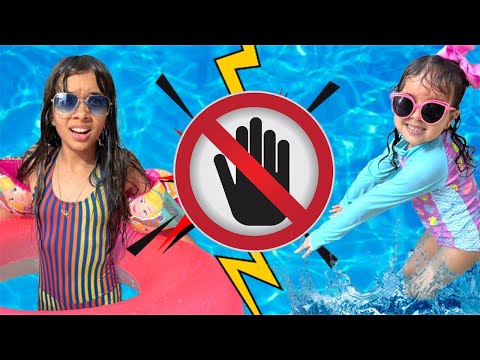 Julinha e Manu - Regras de Conduta para Crianças na Piscina 2