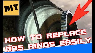 🛑 How to Replace ABS/Tone Ring Replacement for All Cars HOT TIP