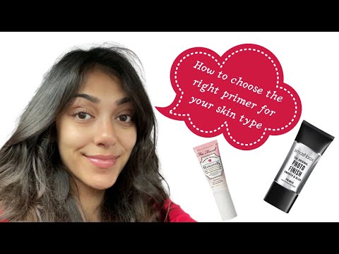 How to choose the right Makeup Primer - Combo, Oily, or Dry skin | Chelseasmakeup