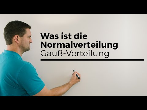 Was ist die Normalverteilung, Gauß-Verteilung, zentraler Grenzwertsatz