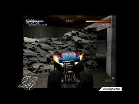 monster jam playstation 2 games