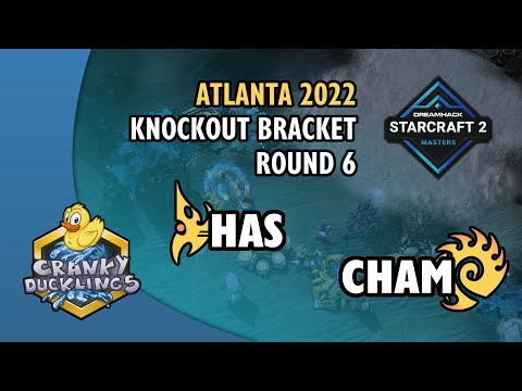Has vs Cham - PvZ | DreamHack Masters: Atlanta 2022 - Knockout Bracket | SC2 Tournament