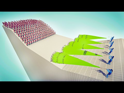 5x EVERY GOD vs 100x SKELETON WARRIOR - Totally Accurate Battle Simulator TABS