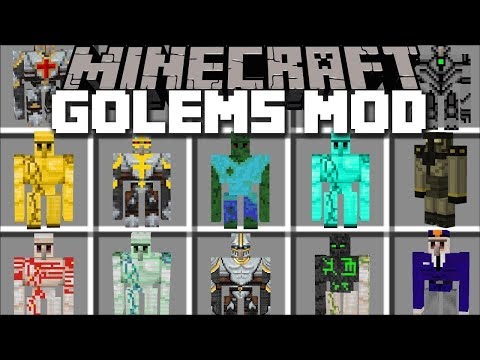 EN GERÇEKÇİ GOLEM MODU! 😱 - Minecraft