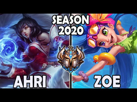 OTP Ahri vs Zoe [ MID ] Lol Challenger Korea