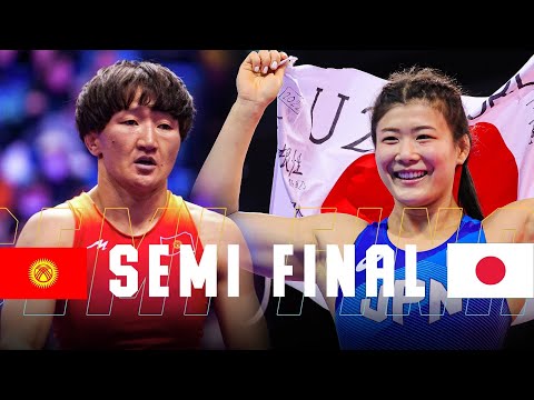 1/2 ФИНАЛ РЕВАНШ: Айсулуу Тыныбекова (КР) - Нонока Озаки (ЯП) / Азия чемпионаты