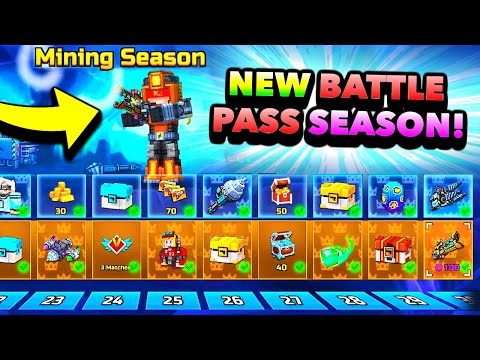 I Bought the Pixel Gun 3D New Battle Pass and It Has the Most OP Weapons...