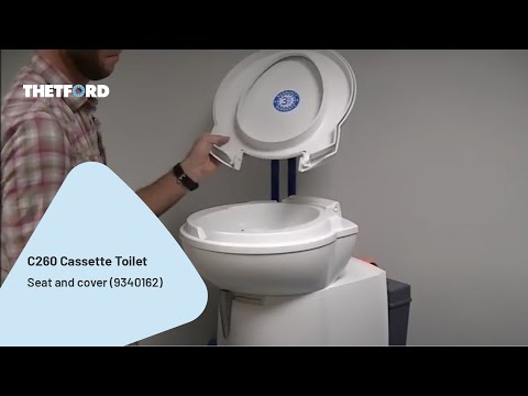 C260 | Seat and cover (9340162) replacement | Cassette toilet | THETFORD repair instructions