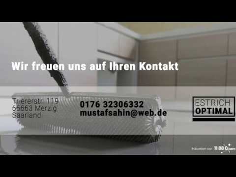 Estrich optimal - Estrichleger Fußbodenaufbau in Merzig