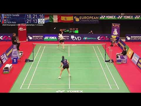 Match Point - Daniella Gonda vs Ania Setien - WS, Final - ECC 2023