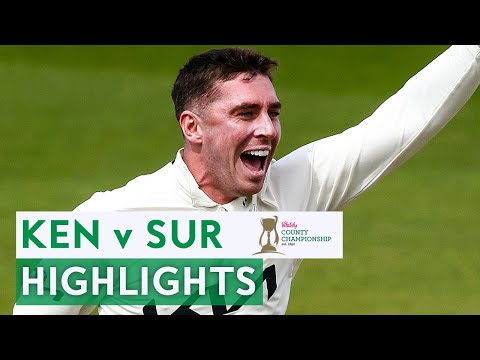 Lawrence & Sibley Hit Centuries! | Kent v Surrey | Vitality County Championship 2024