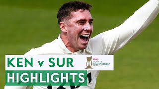 Lawrence & Sibley Hit Centuries! | Kent v Surrey | Vitality County Championship 2024