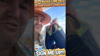 👟 This Cruise Ship Sells CUSTOM Shoes?!