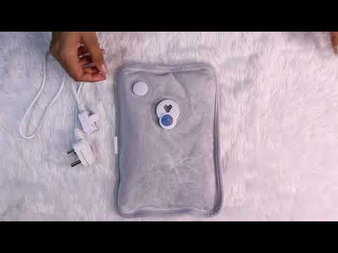 DipNish heating bag, hot water bags for pain relief, heating bag electric Heating Pad Grey