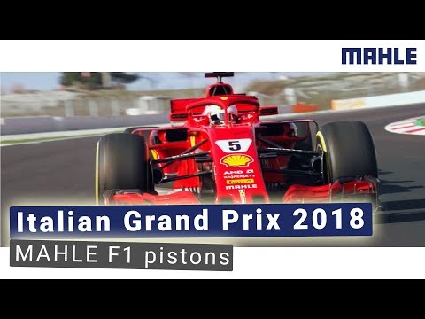 Italian Grand Prix 2018 - Extreme challenges for the MAHLE F1 pistons