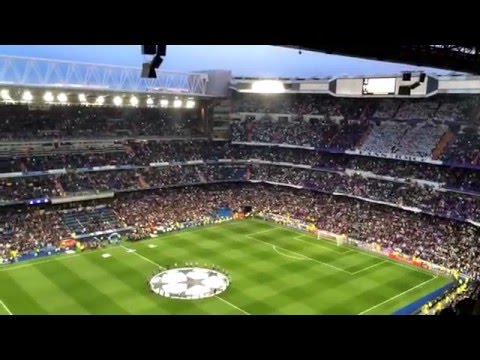 HD | Real Madrid vs. VFL Wolfsburg | 12.04.2016 | HALA MADRID Y NADA MAS + CHAMPIONS LEAGUE ANTHEM