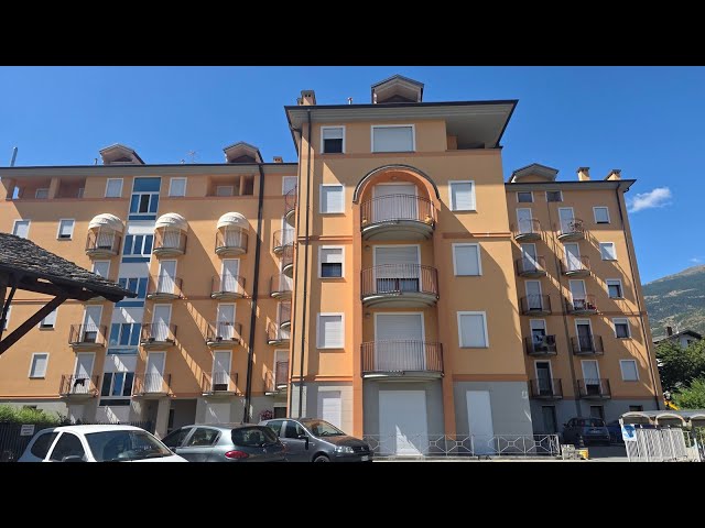 Bilocale con verde ad Aosta