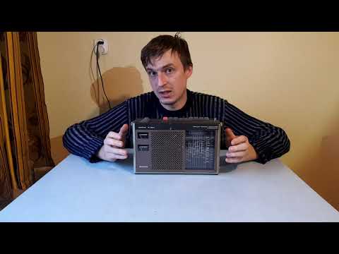 UNITRA ELTRA MARIA R801 PREZENTACJA PRZENOŚNEGO ODBIORNIKA RADIOWEGO