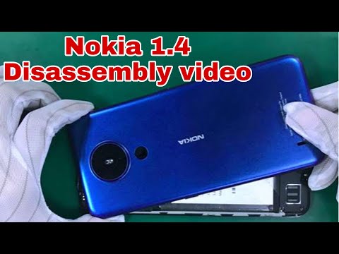 Nokia 1.4 Disassembly video