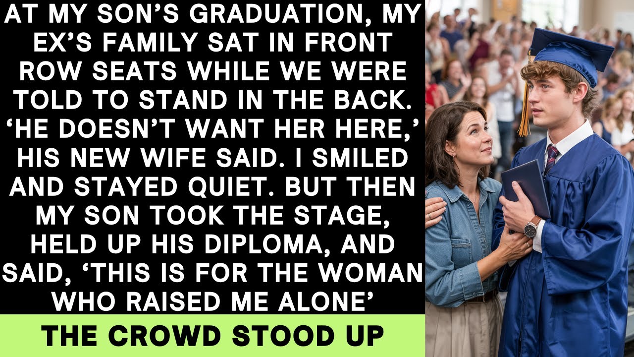 My Son’s Graduation Became a Moment I’ll Never Forget – His New Stepmom Tried to Erase Me