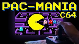 Pac-Mania Commodore 64 - Jumping Over Ghosts Like Never Before