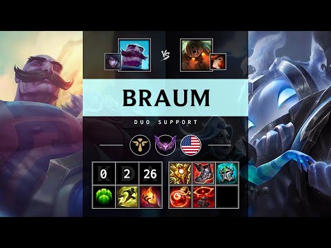 Braum Support vs Nautilus - NA Master Patch 25.15