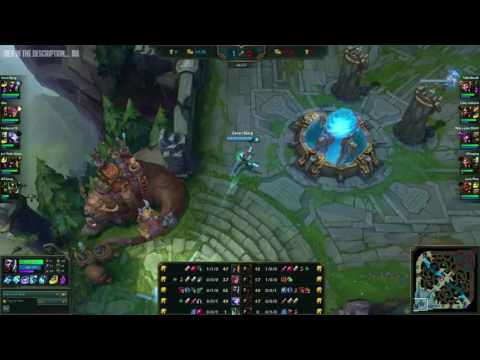 TSM Bjergsen  Playing EKKO Midlane vs Syndra NA RANK   League Of Legends