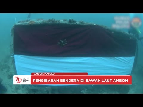 PENGIBARAN BENDERA RAYAKAN HUT KE-79 RI