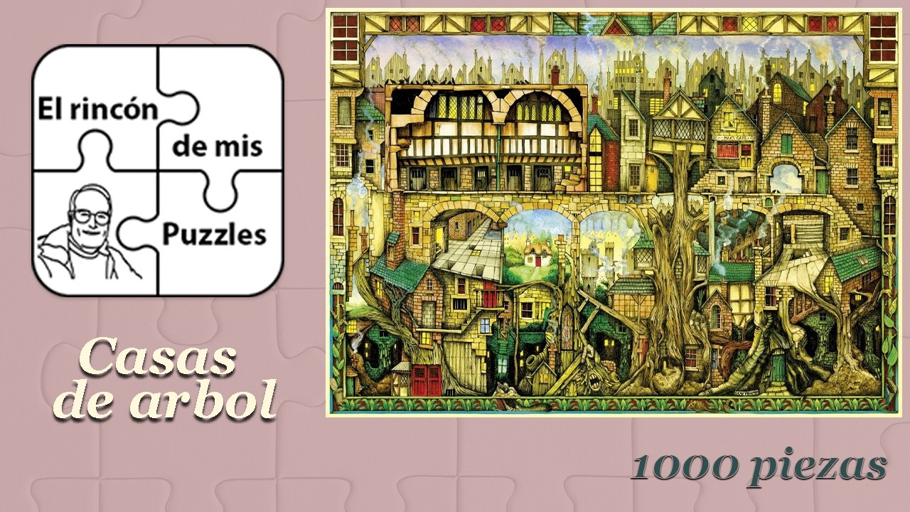 Casas de arbol (1000 piezas) | El Rincón de mis Puzzles