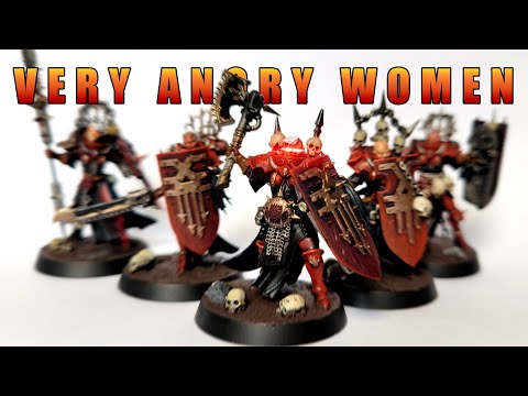 Kitbashing Khorne Murder-Cursed Sisters of Battle