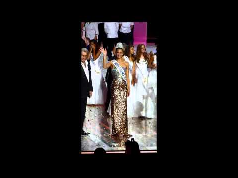 Acclamation Miss France 2013 Marine Lorphelin