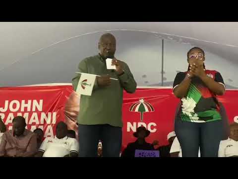 Ghanaians will be the Examiners to mark the NPP’s Failed Promises on December 7th - John Mahama